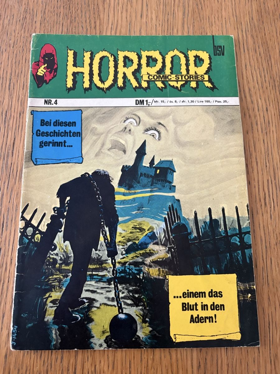 Fumetti: Horror BSV nummer 4 sehr selten!!! – Usato da Wangen b. Dübendorf venduto da Antiz1210 1