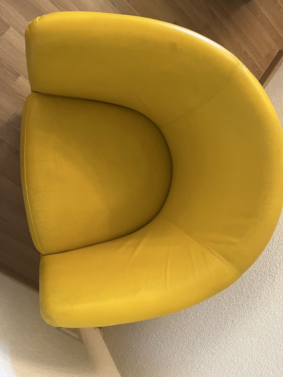 Poltrone: Sessel gelb Kunstleder – Usato da Burgdorf venduto da Calvia 5