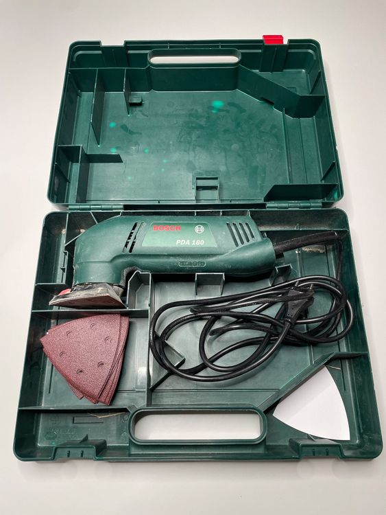 Bosch PDA 180 E Lixadeiras Delta 180W – Loja de ferramentas