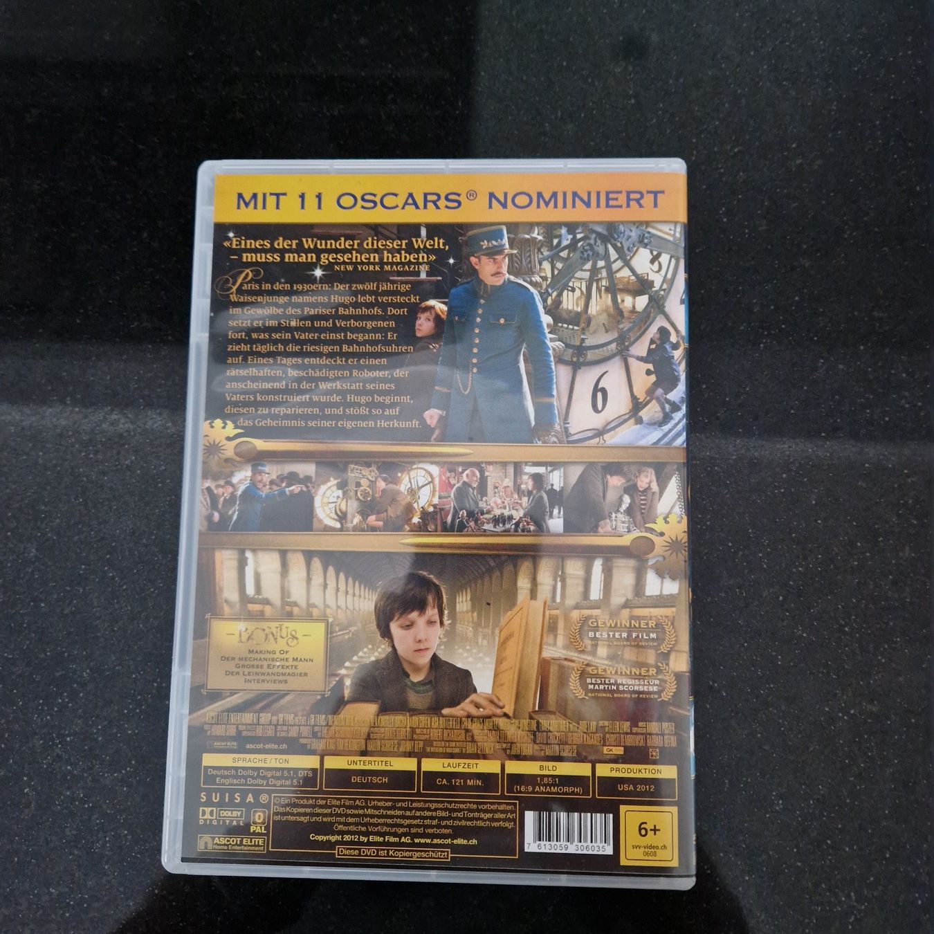 Tutti i DVDs: DVD Hugo Cabret – Usato da Gränichen venduto da sunchi07 1