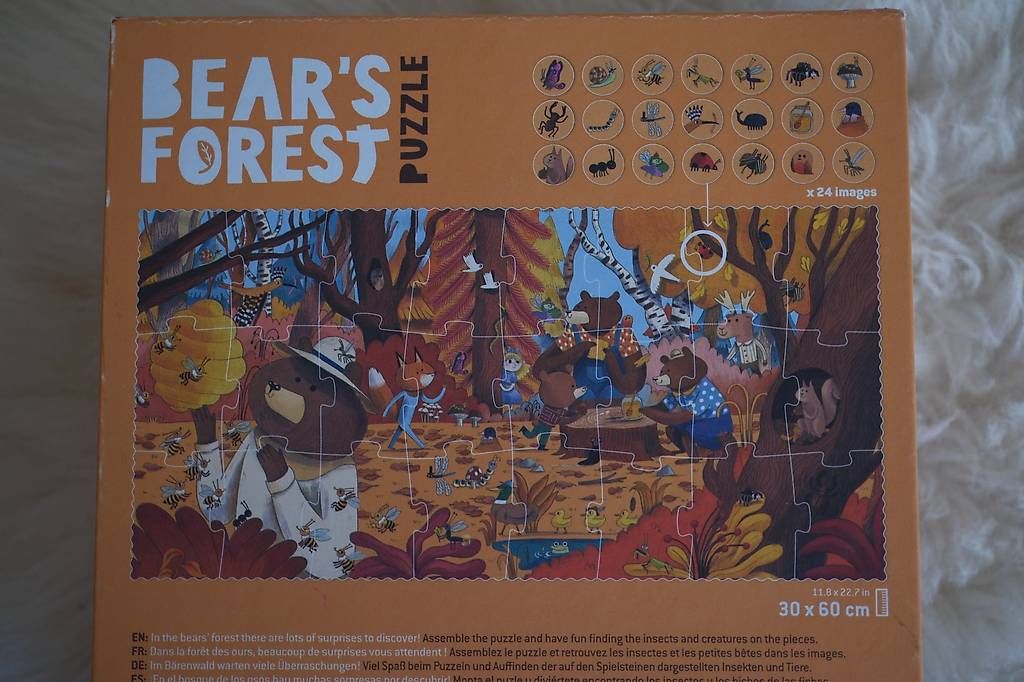 Puzzle: Londji Puzzle "Bears Forest" 3+ – Usato da Basel venduto da kam_r575 1
