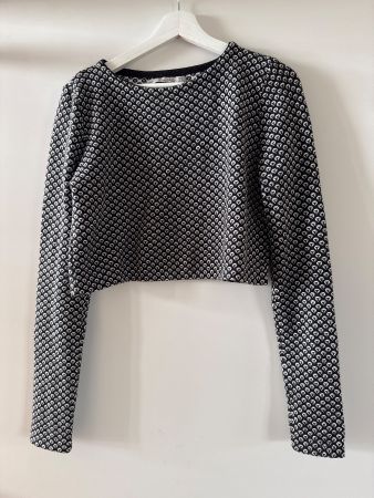 Zara Strickpullover, Gr. M, Schwarz/Weiss - Top Zustand!