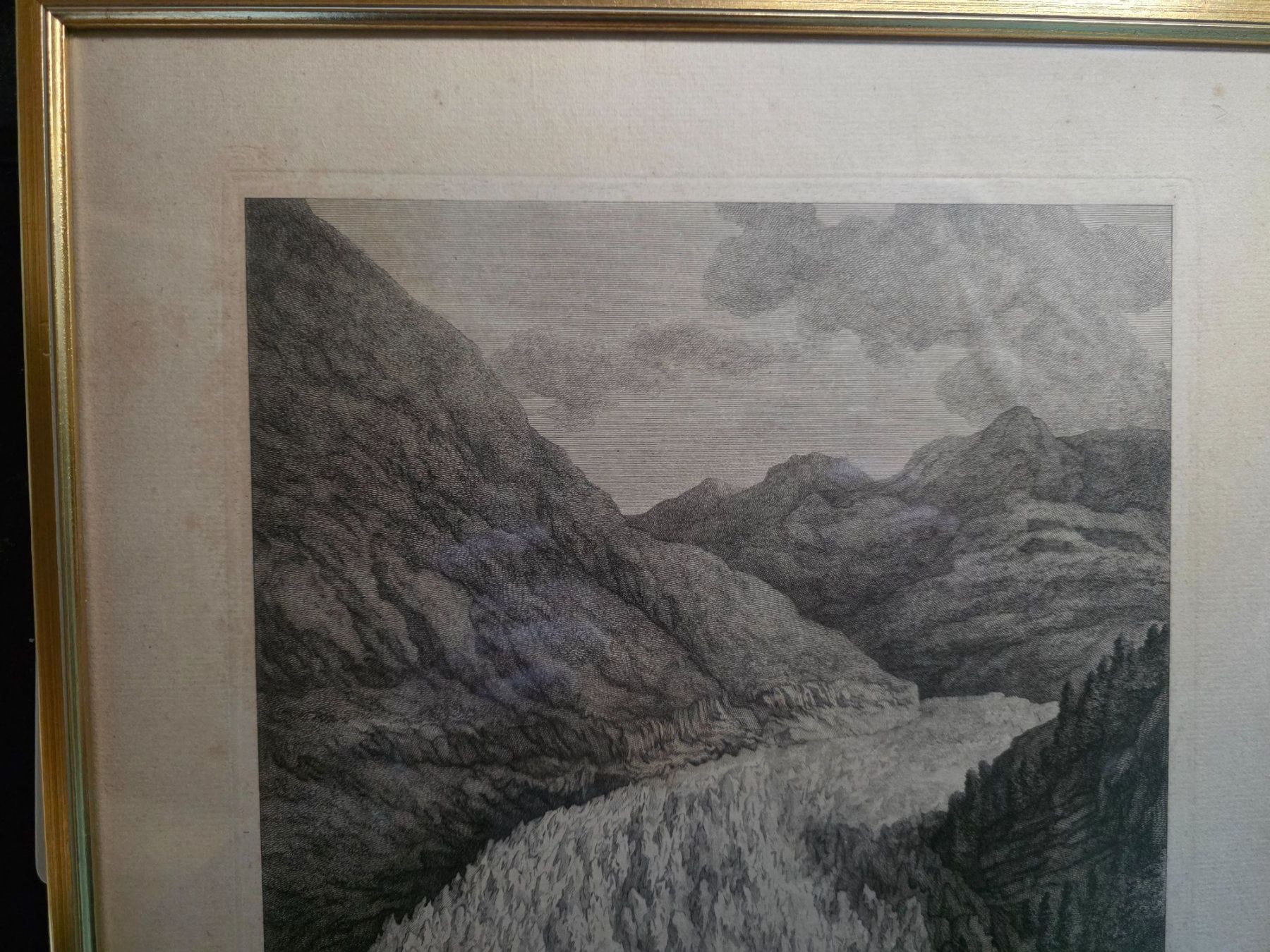 Incisioni: Stich la Grande Glaciere Grindelwald - Le Barbier Chatelain – Usato da Walterswil BE venduto da Lonitti 4