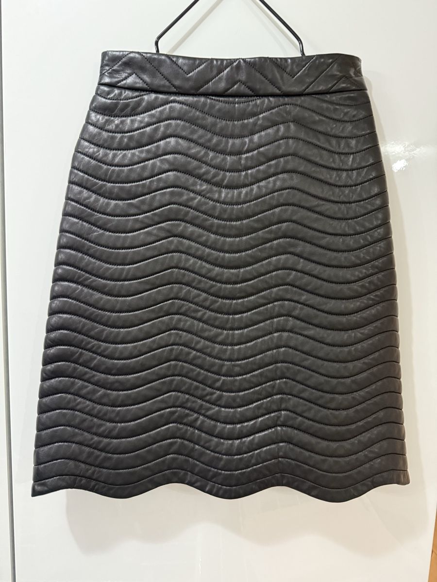 Gucci Gonne: Gucci Lederrock Gr. 36 schwarz gesteppt – Usato da Freidorf TG venduto da Iris1970