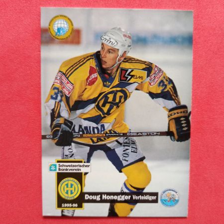 Doug Honegger - HC DAVOS CARD - 1995/96