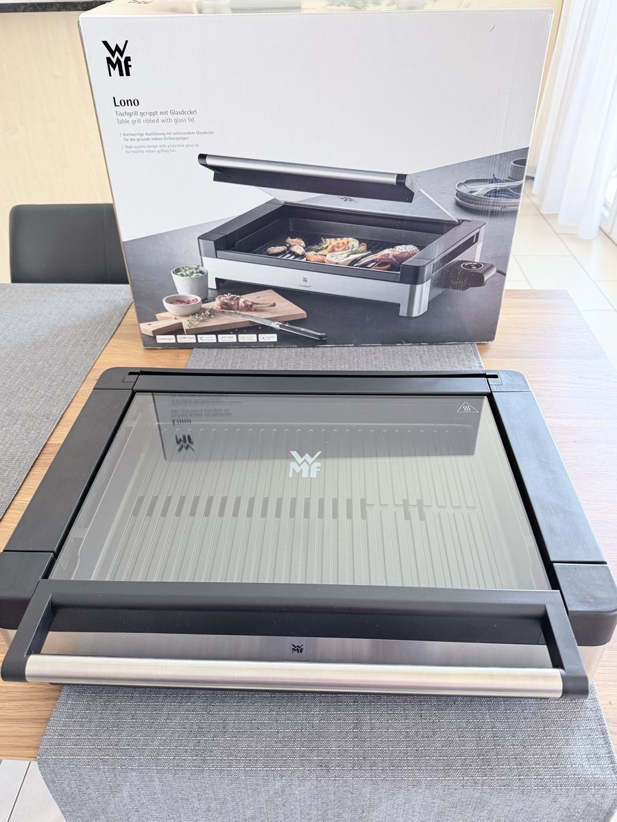 WMF Grills: WMF Lono Tischgrill mit Glasdeckel – Neu und originalverpackt aus Muhen von fr_albrecht