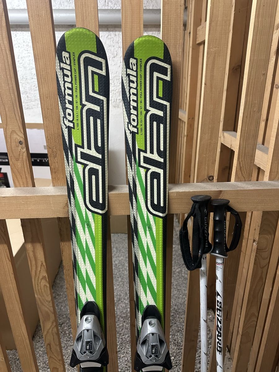 Elan Sci: Elan skis + blizzard poles – Usato da Zürich venduto da alz_9sgv