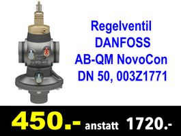 🔴  Regelventil DANFOSS AB-QM DN 50 NovoCon /496B