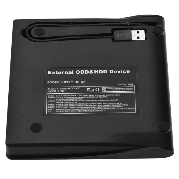 PC: USB 3.0 Externer DVD Laufwerk CD Brenner – Nuovo (secondo la descrizione) da Thun venduto da onlino 3
