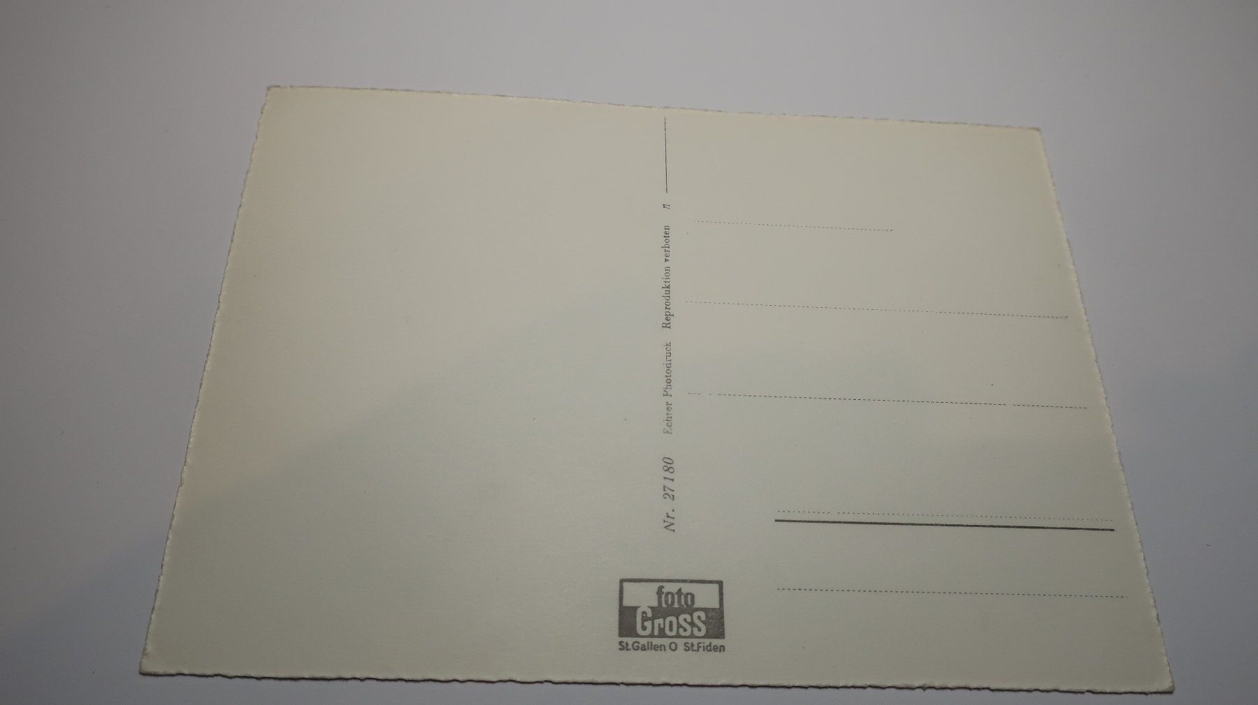 Cartoline postali: St. Gallen mit Bodensee N°27180 – Usato da Cormoret venduto da Pascalll2001 3