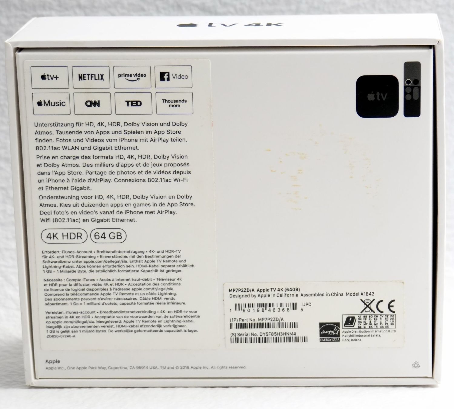 Apple Audio- & Mediensysteme: APPLE TV 4K HDR 64GB – Gebraucht aus Winterthur von Sawomiju 5