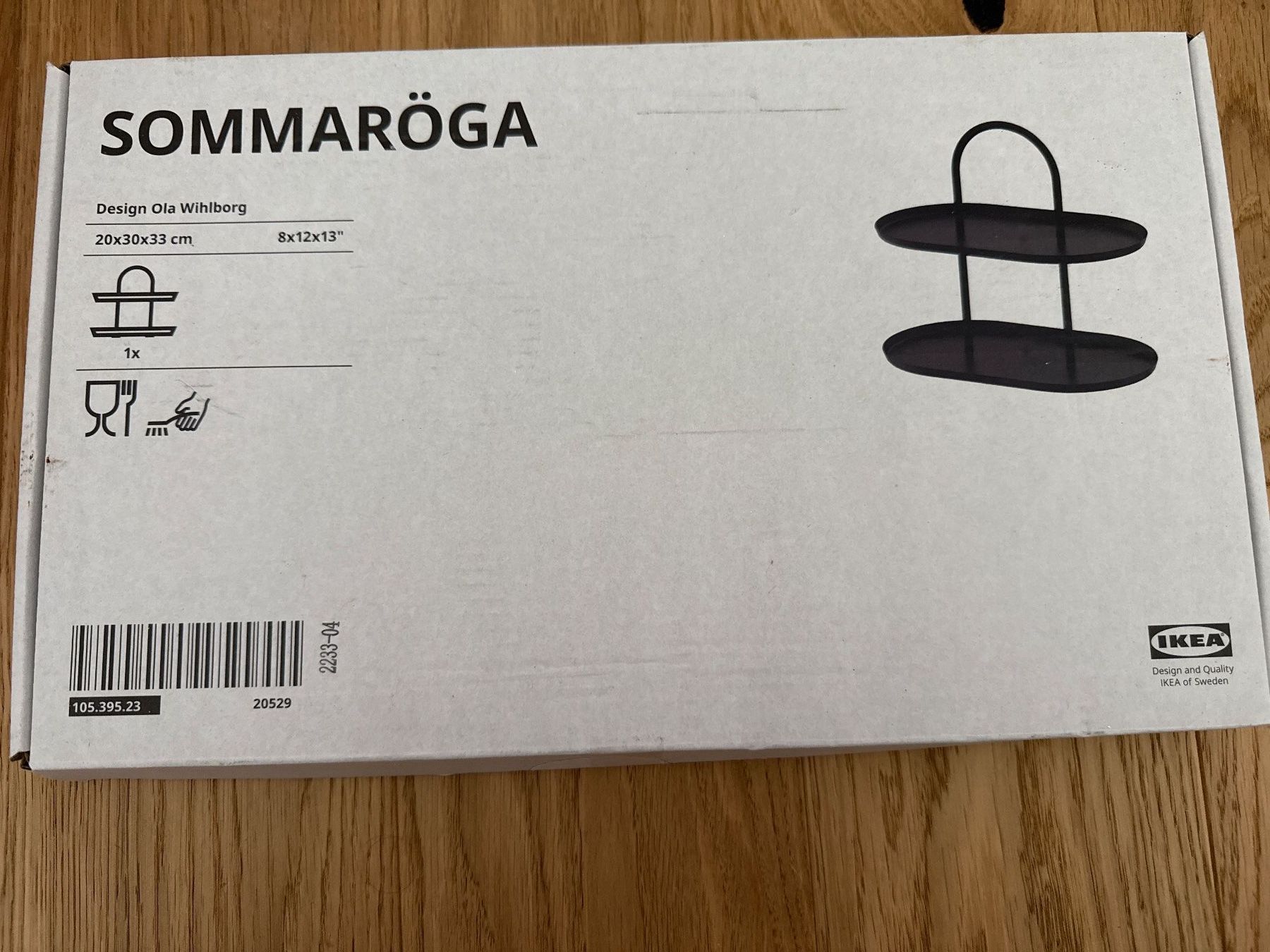 Ikea Set di piatti: NEU! Schwarzes Etagere von IKEA – Nuovo e nell'imballaggio originale da Schönenwerd venduto da d.chiara 1