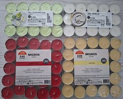 Candeline profumate miste 130 pezzi