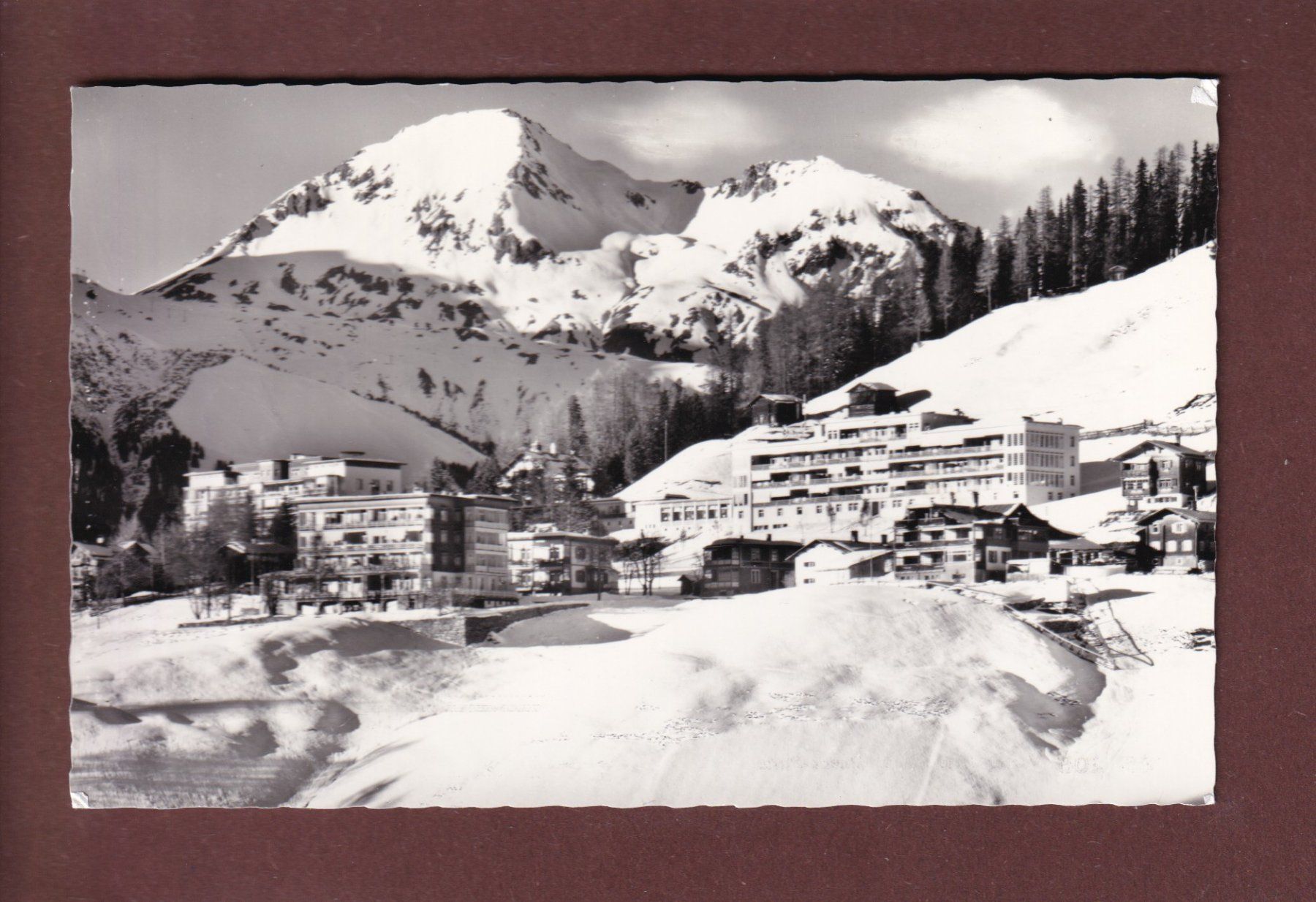 Ansichtskarten: DAVOS - CLAVADEL – Gebraucht aus Pully von nicecards