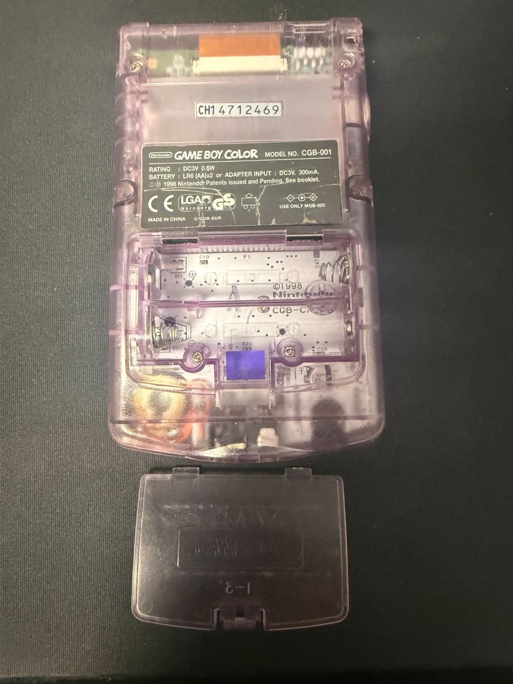 Nintendo Console: Nintendo Game Boy Color Translucide - Console – Usato da Pont-de-la-Morge venduto da Darfal 2