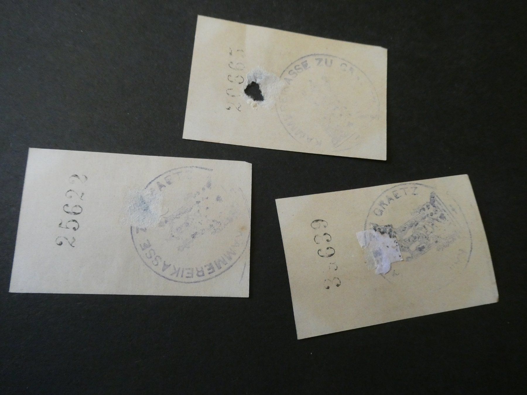 Billets de banque: Dt. Reich, Graetz - Notgeldscheine – D'occasion à Hinterforst par rohusri 1