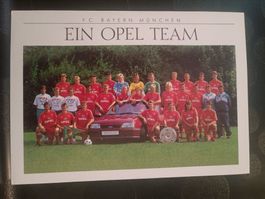 FC Bayern Mannschaftskarte 1990/91