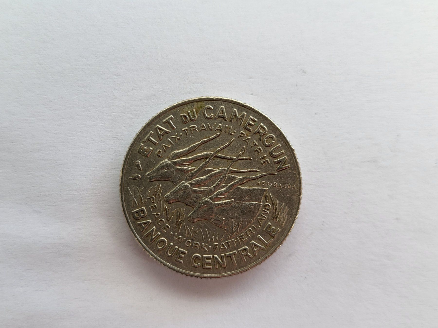 Tutti le monete: 100 Francs 1967 Kamerun – Usato da Pravidondaz venduto da LVtik 1