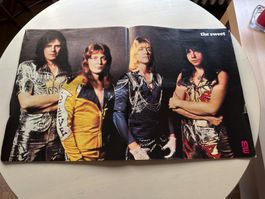SWEET BRIAN CONNOLLY original Poster Kult Musik Express 1974