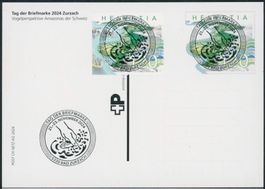2024 - Tag der Briefmarke - Blockausschnitt Combo Karte Voll
