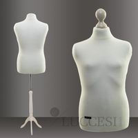 LUCCESI Schneiderpuppe (male ♂) Size M/48-50 Design #11