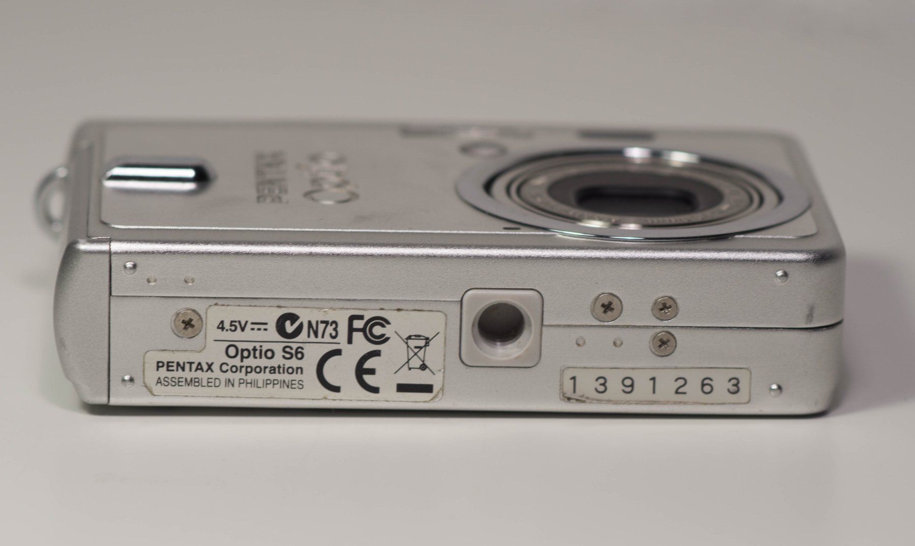 Pentax Fotocamera: Defekt: Pentax Optio S6 – Difettoso da Thörishaus venduto da vintagger 2