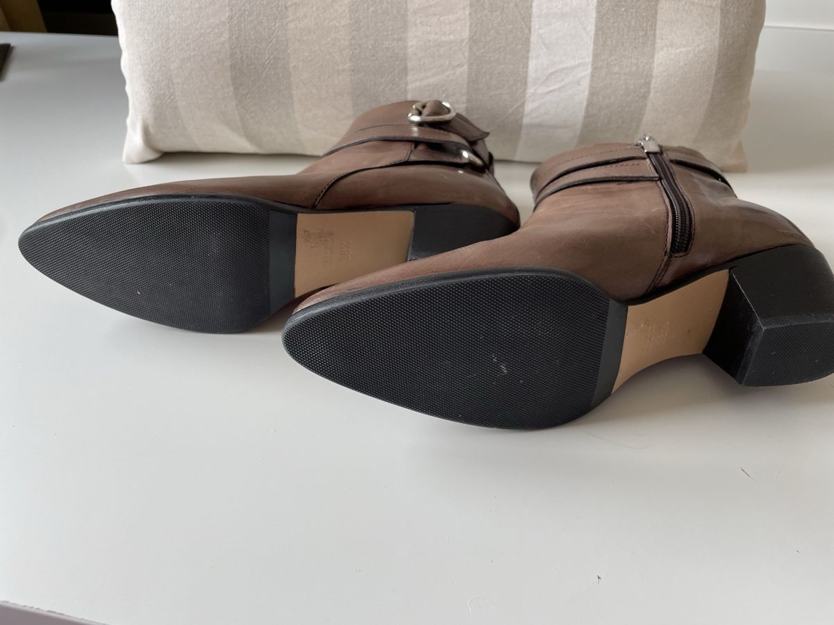 Scarpe da donna: Leder Stiefelette Leder Asper 38,5 – Usato da Freienbach venduto da schimmel01 4
