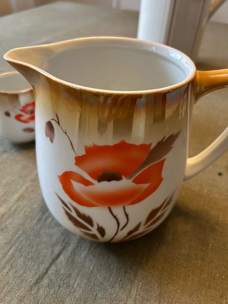 Caraffe: Vintage Poppy Jug Set, 3 pcs – Usato da Zürich venduto da Marvel07 1