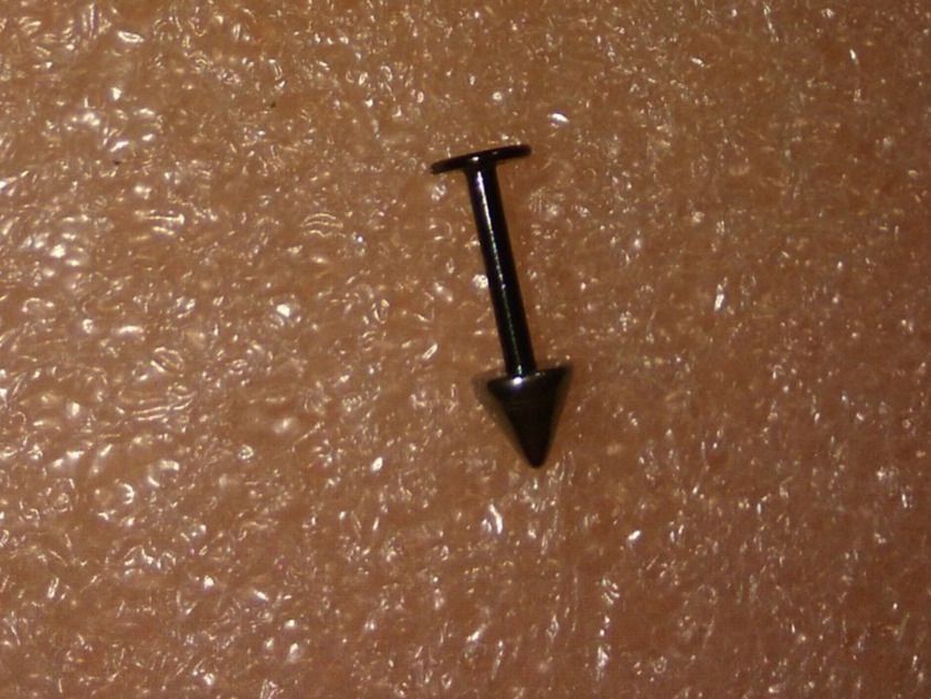 Piercingschmuck: LIPPEN PIERCING,,EDELSTHAL,,GLANZIG – Neu (gemäss Beschreibung) aus Basel von bijoutrie_4