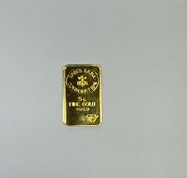 Goldbarren Swiss Bank Corporation 5g Feingold 999.9 neu