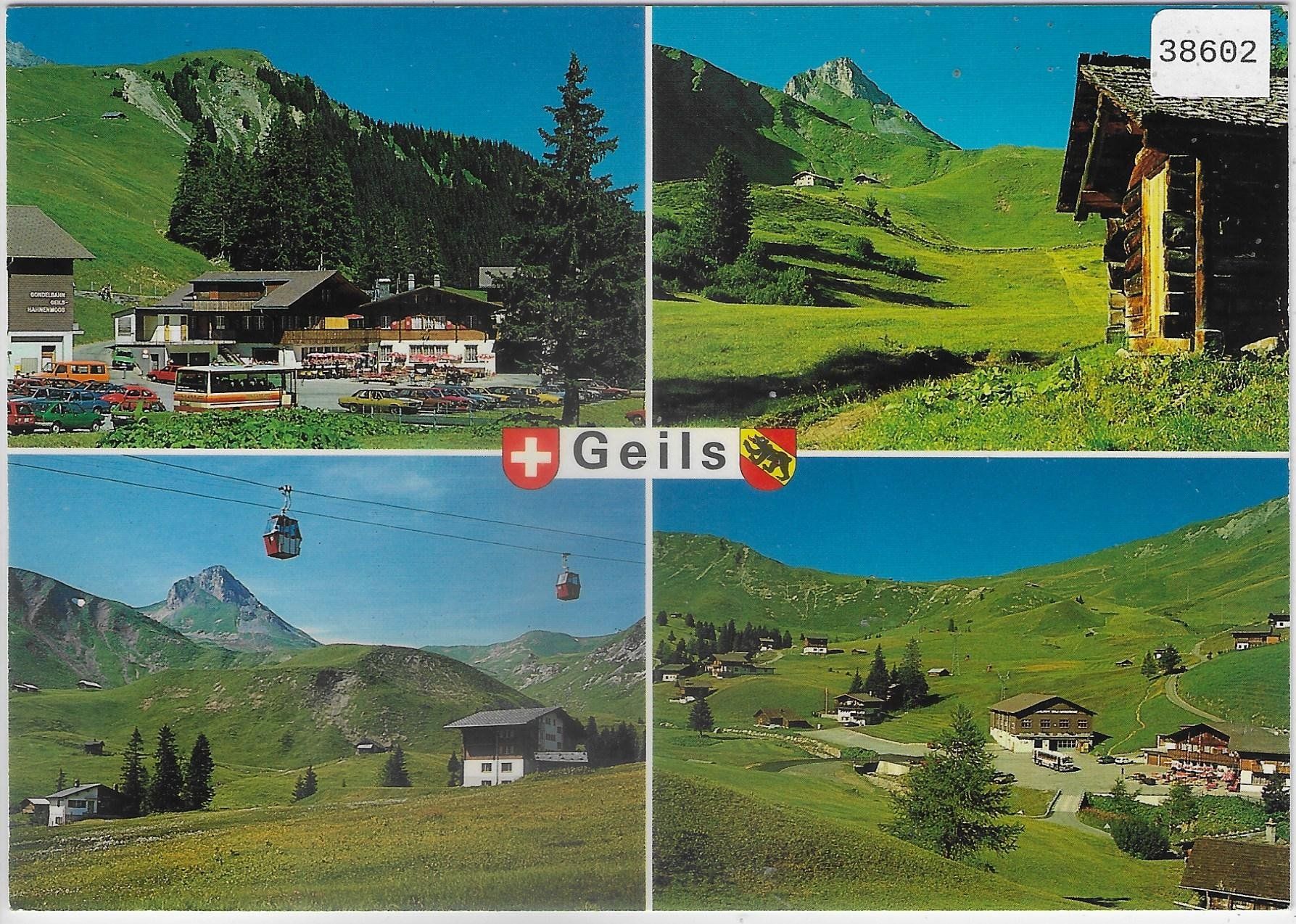 Cartes postales: Geils - Adelboden - Multiview – D'occasion à Ettingen par Kartenplanet