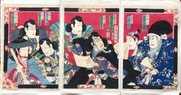 estampe japonaise de Toyohara Kunichika
