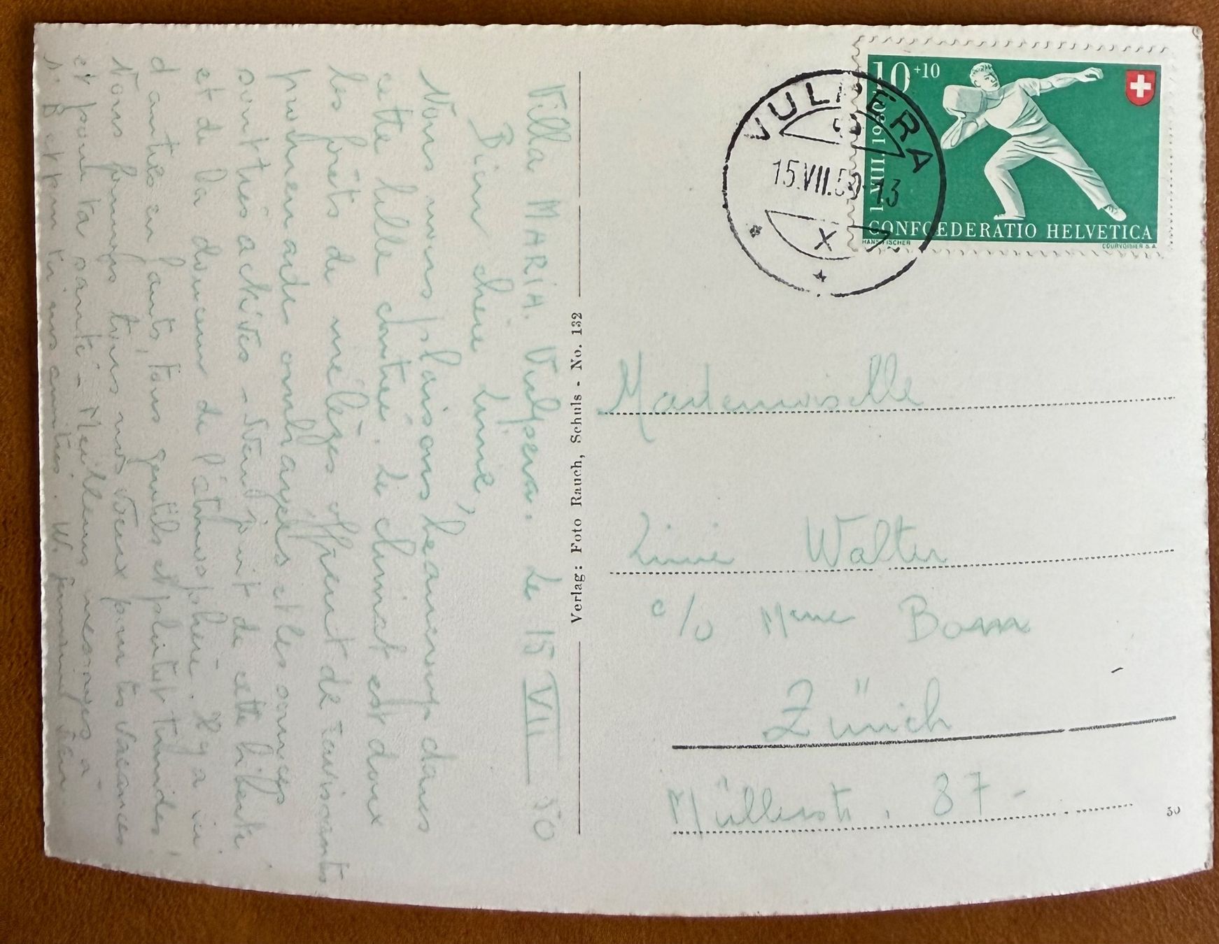 Cartoline postali: Tarasp - Schloss 1950 – Usato da Lutry venduto da Ediego 1