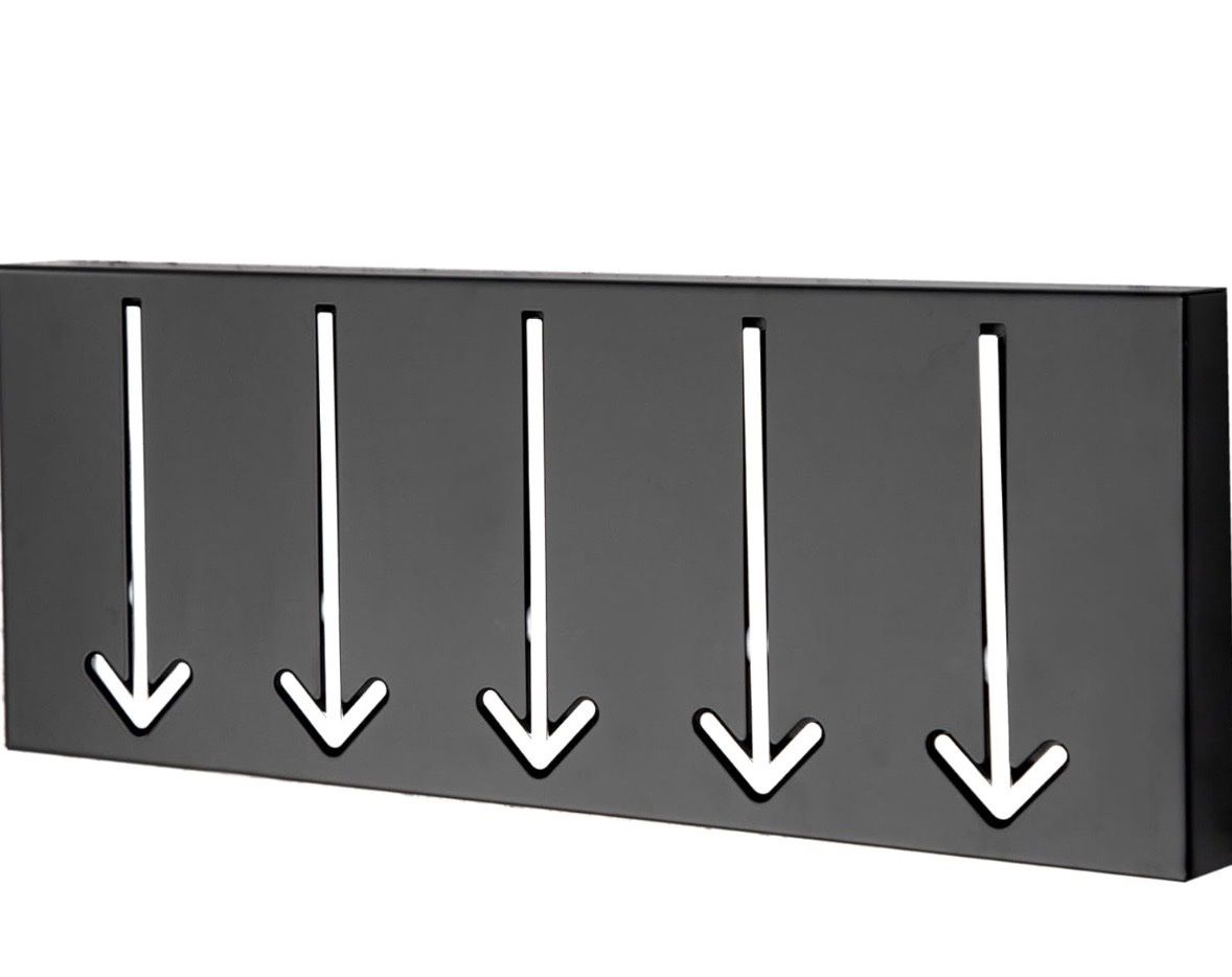 Guardaroba: Design Wandgarderobe ARROW 5er Anthrazit – Nuovo e nell'imballaggio originale da Sulgen venduto da eytsh 6