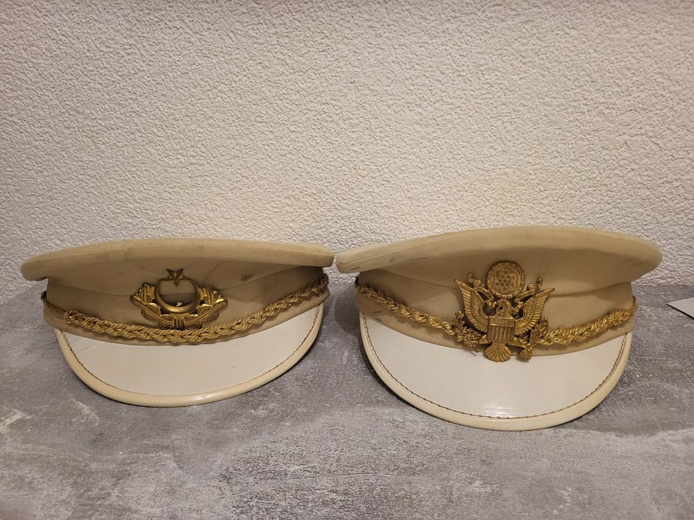 Epic Militaria US Army Schiffchen - Offiziersmütze 2. Weltkrieg Replik