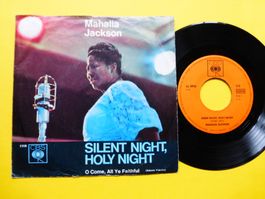 MAHALIA JACKSON 7" SILENT NIGHT, HOLY NIGHT