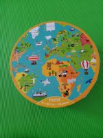 Puzzle carte du monde pour enfant 