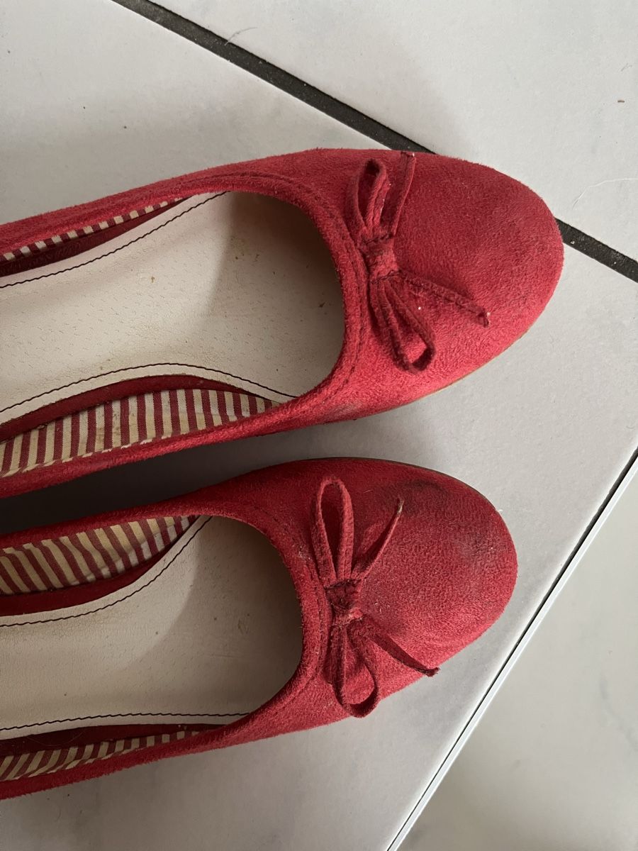 Scarpe da donna: rote Keilabsatz Pumps - Ariane – Usato da Jonschwil venduto da juliana_pluess 2