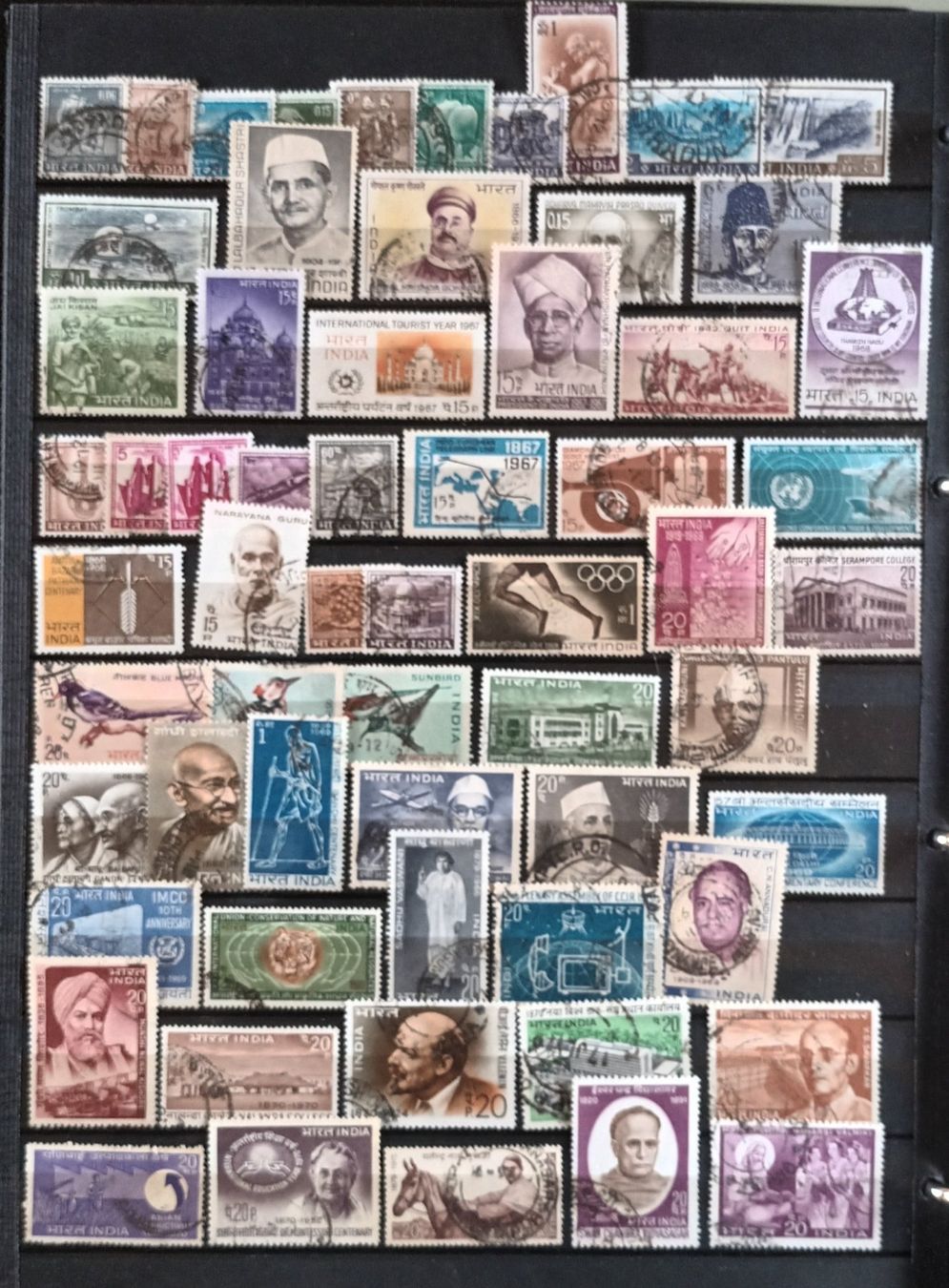 Tous les timbres: INDE – D'occasion à Martigny par Rosseline 3