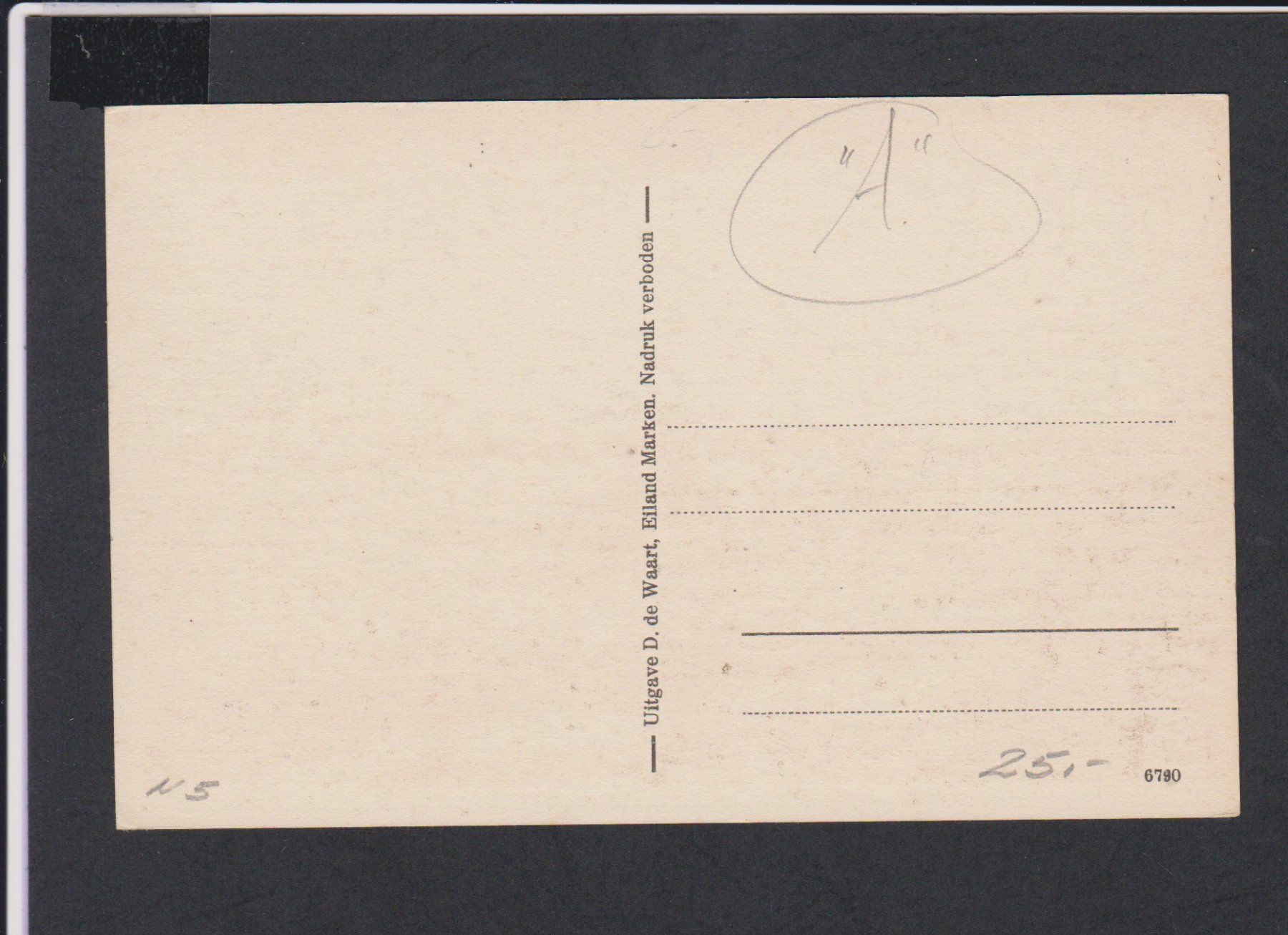 Cartoline postali: Aviatik   -   alte Ansichtskarte Notlandung in Marken  "A" – Usato da Vitznau venduto da Ropaku 1