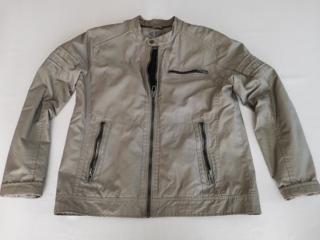 Herrenjacke grau/Gr.L-XL /"Angelo Litrico"/gefüttert