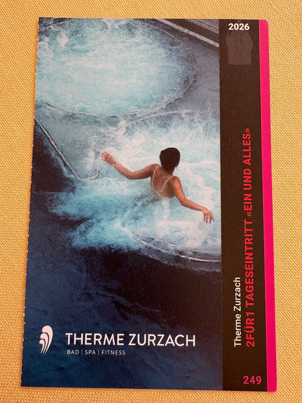 Therme Zurzach 2 für 1 Eintritt Thermalbad Bad Zurzach (Neu (gemäss ...