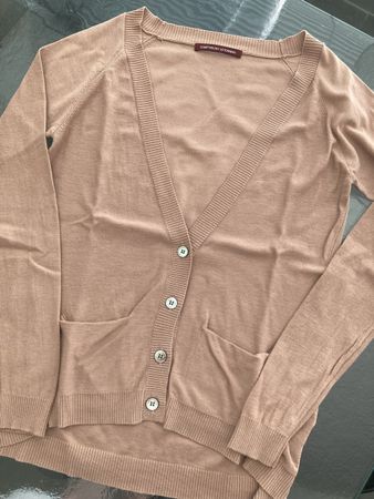 COMPTOIR DES COTONNIERS Strickjacke Baumwolle Sommer, Gr. M