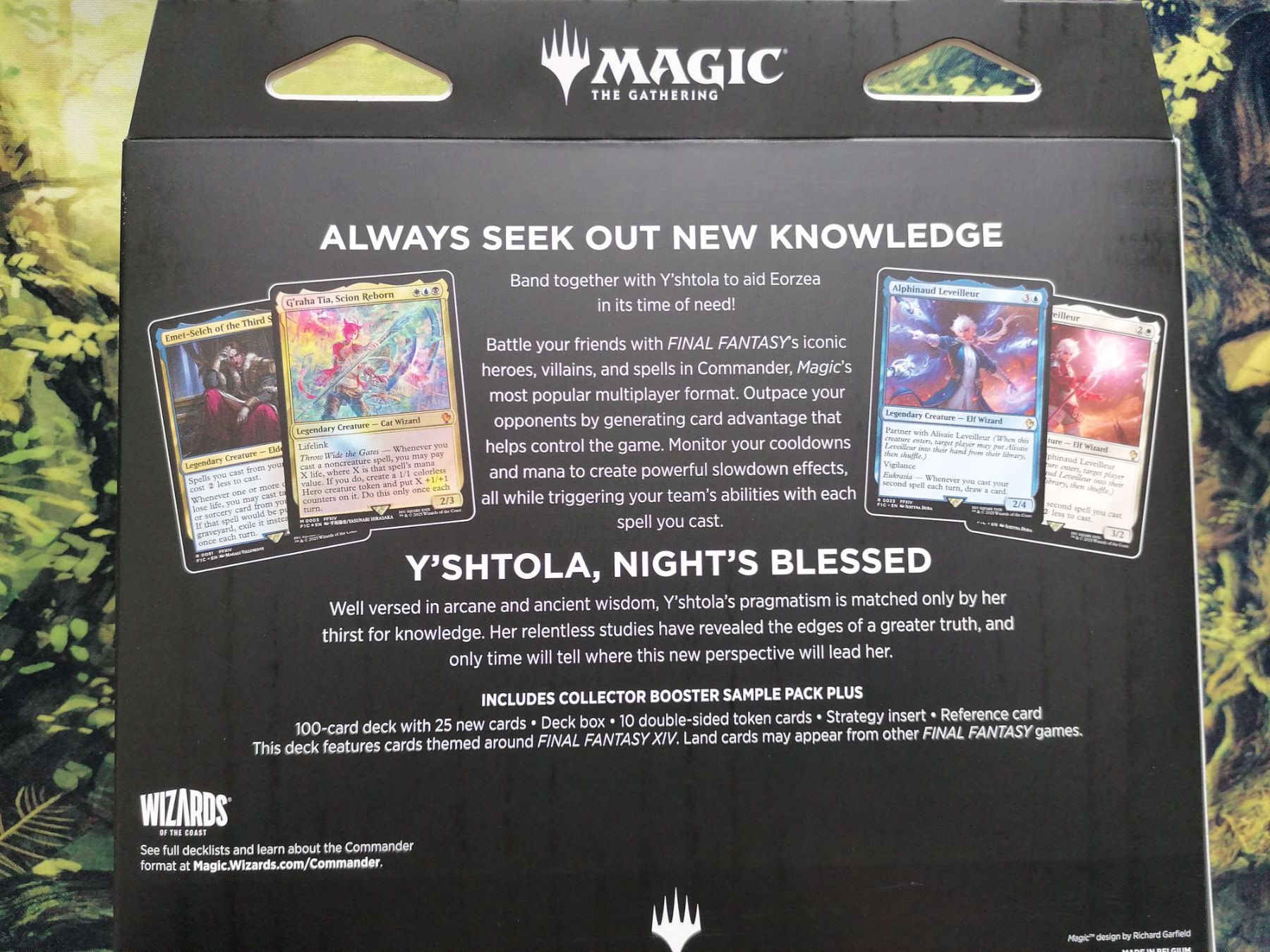 Magic The Gathering Carte collezionabili: MtG Final Fantasy Commander Deck ENG Scions&Spellcraft – Nuovo e nell'imballaggio originale da Basel venduto da BigFishBig 1