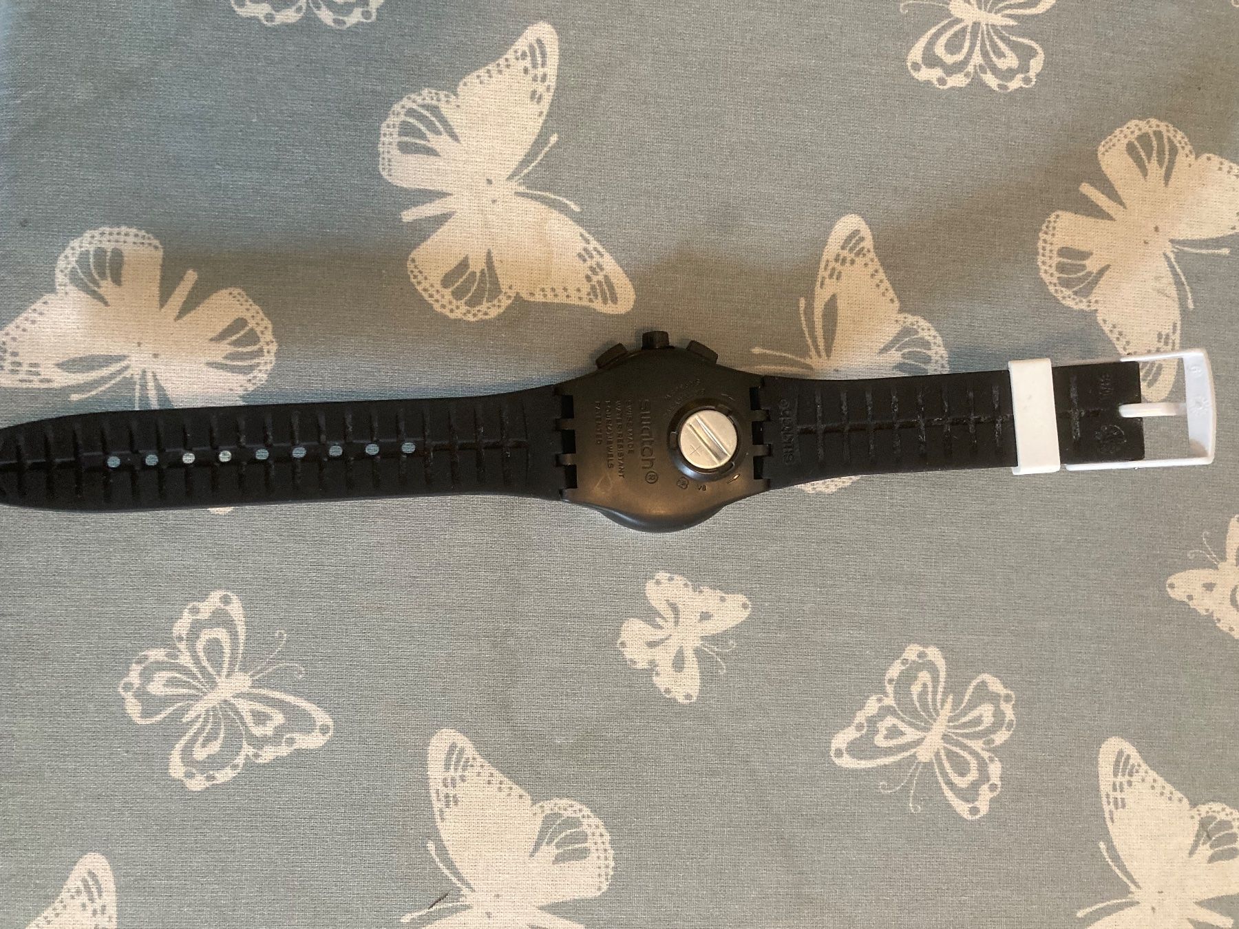 Swatch Uhren: Swatch Chronograph "NOTHING BASIC ABOUT BLACK" – Neu (gemäss Beschreibung) aus Brig von Dani691 1