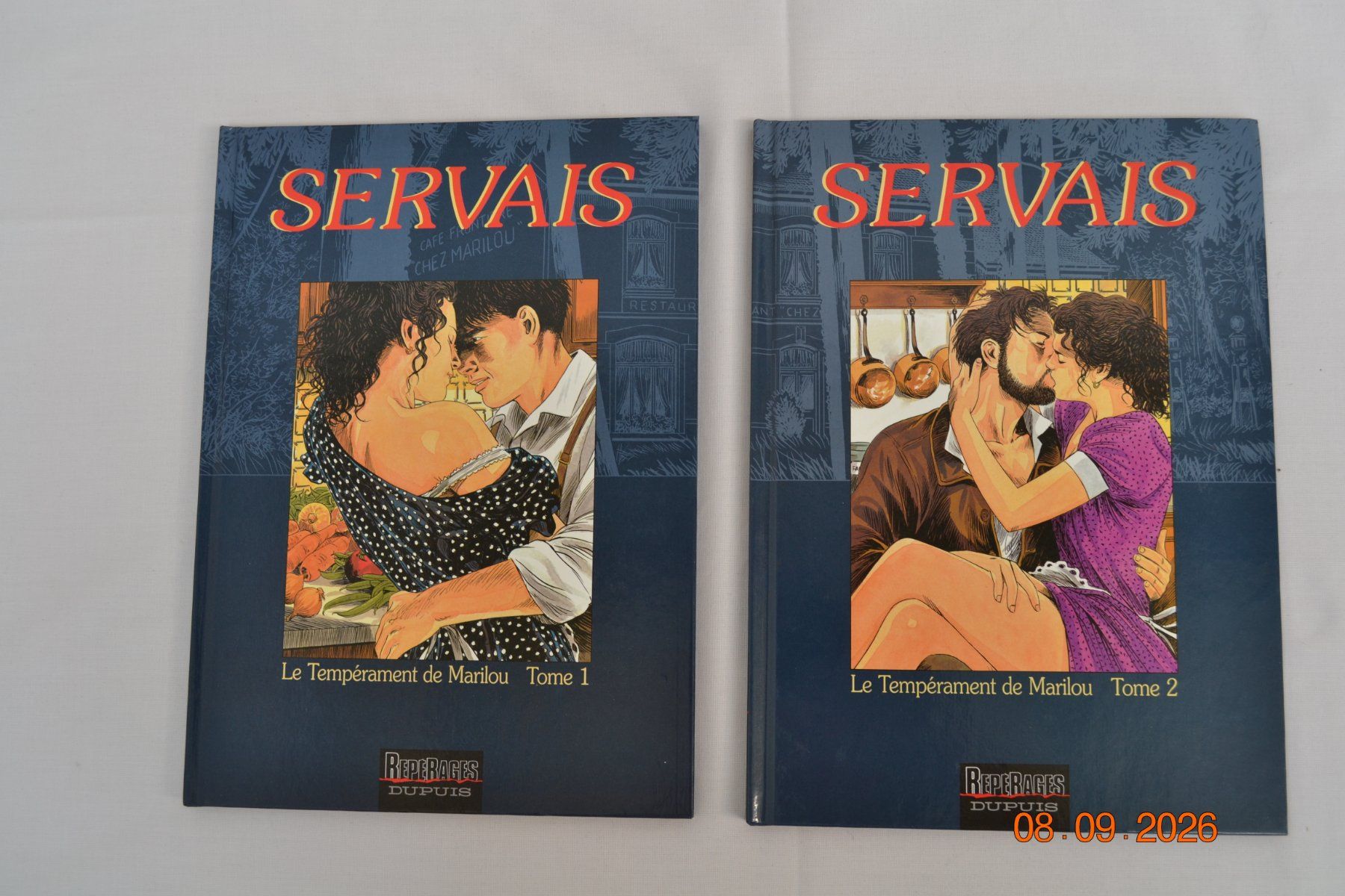 Fumetti: Servais - Comic Le Tempérament de Marilou, , 2 Bände – Usato da Winterthur venduto da BK-Brocki_Winterthur