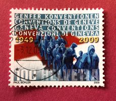 Nr.1328 Genfer Konvention Sondermarken GESTEMPELT 2009   