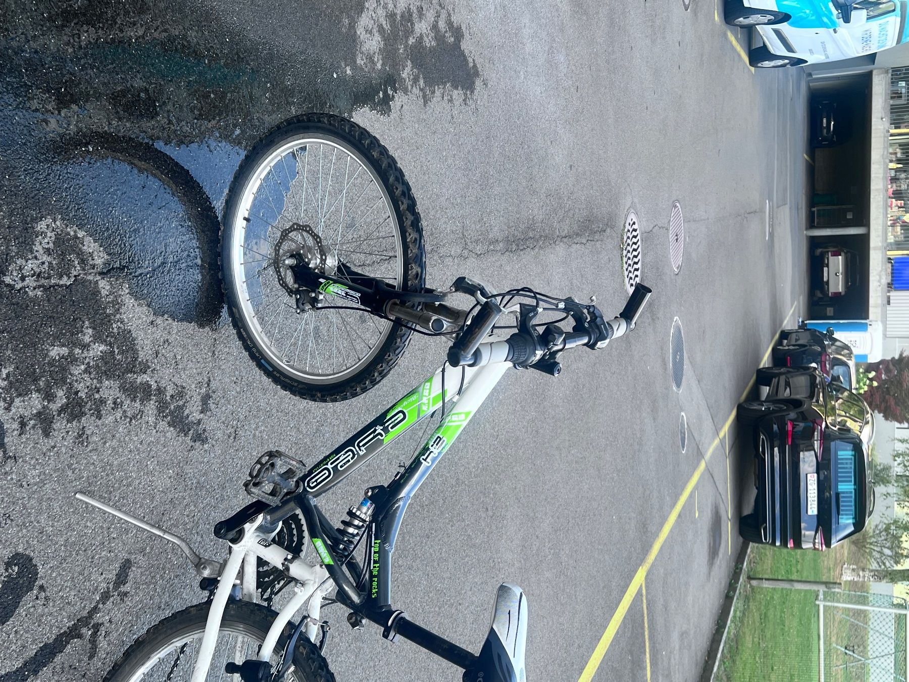 Biciclette: Mountainbike "Barracuda" weiss/grün gebraucht – Usato da Rotkreuz venduto da can_y5v2 1
