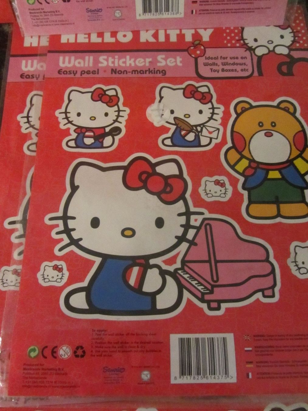 Aufkleber: 9 Blatt HELLO KITTY Sticker – Neu (gemäss Beschreibung) aus Egliswil von chroetli22 3