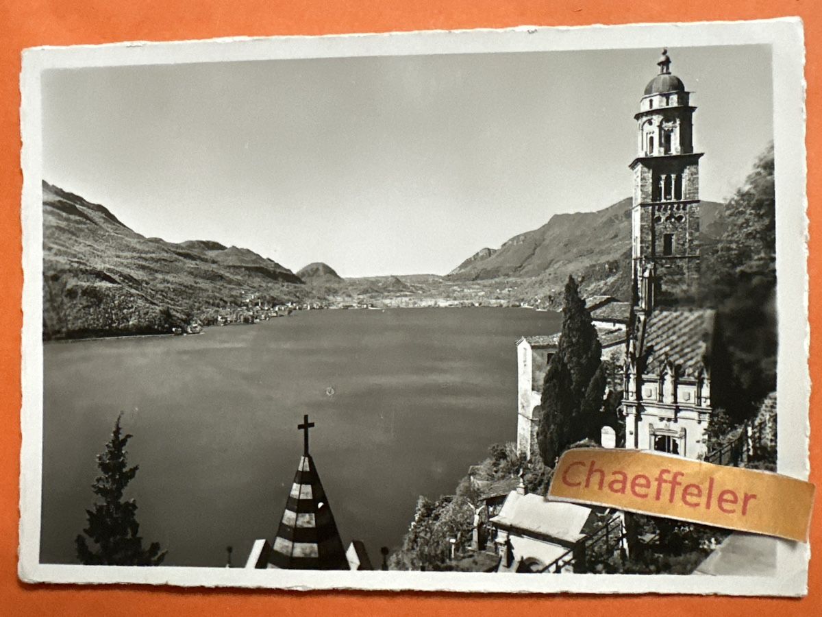 Ansichtskarten: 9052 Lago di Lugano, Morcote – Gebraucht aus Zürich von Chaeffeler
